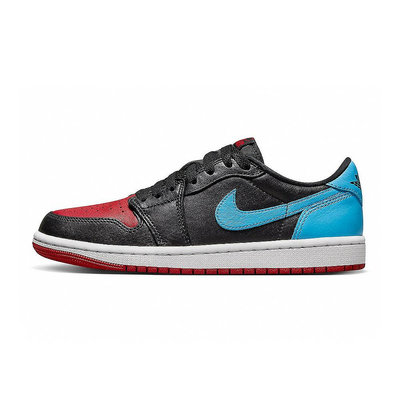 NIKE WMS AIR JORDAN 1 LOW OG 黑紅藍 撞色 低筒 休閒鞋 男女鞋【CZ0775-046】