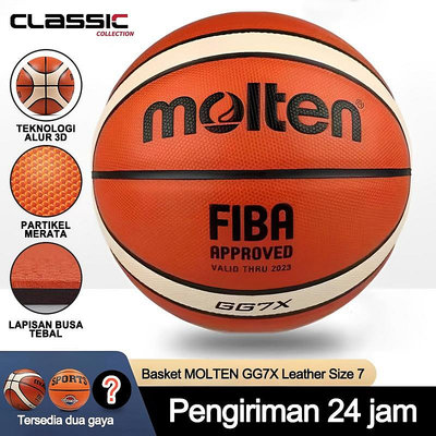 Molten GG7X 皮革籃球尺寸 7 Fiba 比賽原創籃球籃球籃尺寸 7 Molten 籃球球耐磨