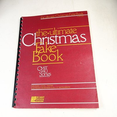 【考試院二手書】《the Ultimate Christmas Fake Book》││七成新(32Z51）
