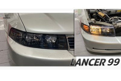 》傑暘國際車身部品《全新 VIRAGE99 LANCER 99 lancer io 黑框 大燈 一顆1300元