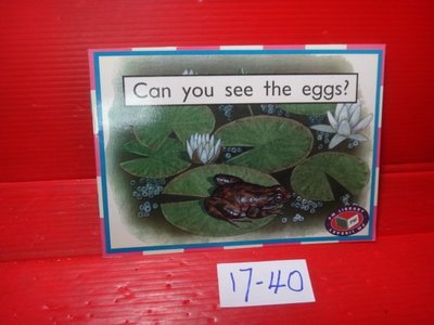 【愛悅二手書坊 17-40】 Can You See the Eggs?