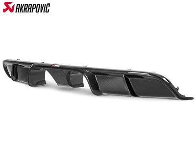 【樂駒】Akrapovic PORSCHE 911 CARRERA S 4 4S GTS 後下擾流 碳纖維 Carbon