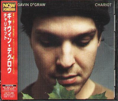 八八 - Gavin Degraw - Chariot - 日版 CD+OBI
