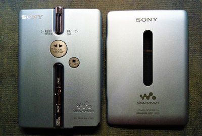 KV卡站 SONY Walkman索尼 EX651 磁帶式 卡帶式隨身聽 水藍色 全新金屬外殼