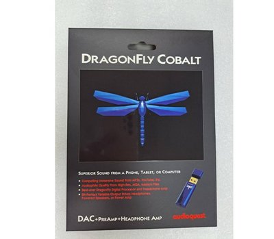 鈞釩音響 ~Audioquest DragonFly USB DAC COBALT 數位轉類比 耳機擴大機