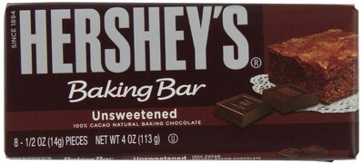 【Sunny Buy 生活館】Hershey's 賀喜 烘焙 巧克力 6包裝 100%純可可 杯子蛋糕 布朗尼 無甜