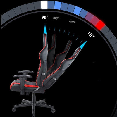 【精選好物】DXRacer迪瑞克斯電競椅家用電腦椅網吧游戲辦公升降座椅可躺P132