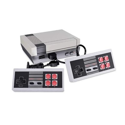 熱銷 -NES620連電視游戲機免插卡小霸王懷舊雙人游戲機紅白機621款游戲