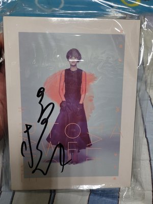 2011 楊丞琳 RAINIE 雙丞戲 親筆簽名專輯 9.9新 只拿出來簽名就套袋收藏起來了！