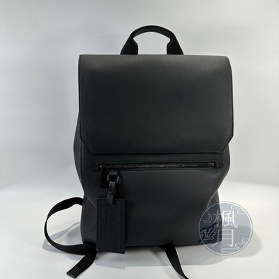 LOUIS VUITTON  M21367 晶片款 黑牛皮Flap 背包 後背包 雙肩包 手提包 休閒包 大容量 時尚精品包 配件