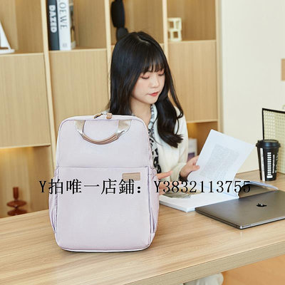 筆電包 適用于華為蘋果MacBook Air聯想air簡約14寸電腦包女雙肩包輕薄15.6寸背包13.3寸16男書包小巧