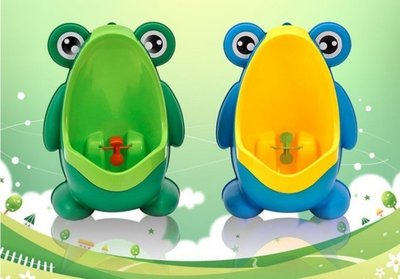 家用兒童掛式立式二用小便池馬桶男童站立青蛙小便斗