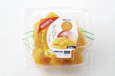 Mei 小舖☼預購 ！日本 北海道 HOKSIN 期間限定 芒果口味 果凍 11入 一次三盒售