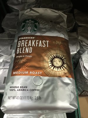 zhihui *STARBUCKS Breakfast Blend 早餐綜合咖啡豆 1.13公斤智惠