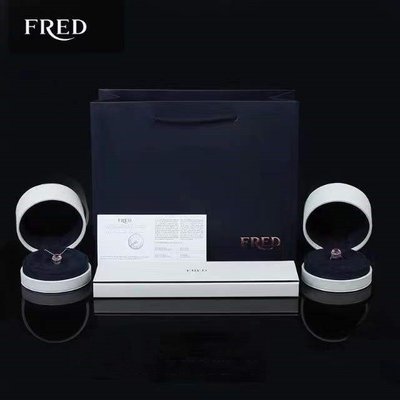 「 Fred 」弗雷德戒指, 項鍊和手鍊盒珠寶收納盒項鍊盒-一點點