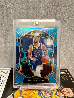 Stephen Curry 2020-21 Select blue/299 咖哩藍亮 限量299張