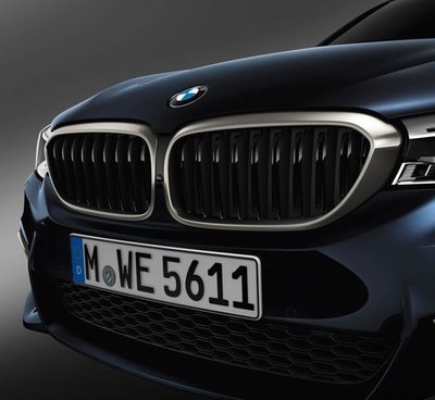 BMW 原廠 M550i 灰色 金屬灰 鼻頭 水箱罩 G30 G31 520i 530i 540i 520d 530d