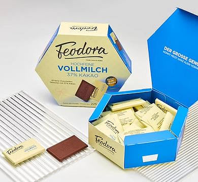 德國feodora公爵夫人賭神進口高端黑巧克力整盒散裝零食糖果