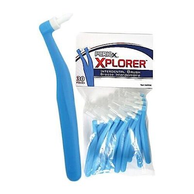 加拿大 Maxill 美適 單束毛齒間刷牙刷(30入)『STYLISH MONITOR』牙套專用刷 D400567
