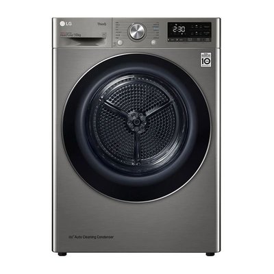 嗨購—LG進口熱泵干衣機洗衣機組合RH10V9PV2W+FY11MW4鈦空銀10kg+11kg