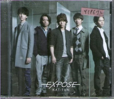 *還有唱片行*KAT-TUN / EXPOSE CD+DVD 二手 Y19672