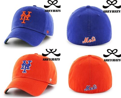 [SREY帽屋]預購＊47 Brand FRANCHISE MLB 紐約大都會 經典LOGO 軟版全封老帽 美國限定款