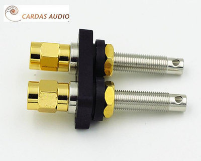 美國CARDAS ACBP L 黃銅鍍金音箱功放接線柱