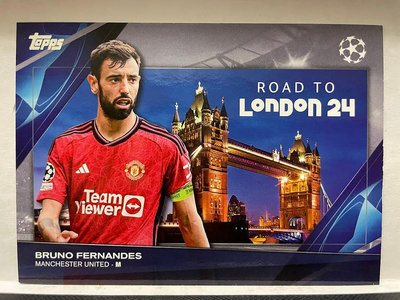 Bruno Fernandes 2023-24 Topps UEFA Club Competitions Road to Final #RF-15