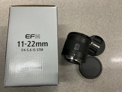 [保固一年][高雄明豐] 95新  CANON EF-M 11-22mm STM 便宜賣 [e1060]