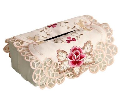 13186c 日本進口 好品質 限量品 歐式歐風 優雅花朵小花製浪漫 面紙架盒衛生紙盒紙巾收納盒禮品