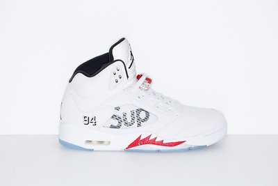【S.M.P】Supreme Nike Air Jordan V AJ 5 824371-101