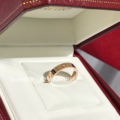 流當奢品 Cartier 卡地亞 LOVE 系列結婚戒指 18K玫瑰金戒指 B4085200 真品現貨