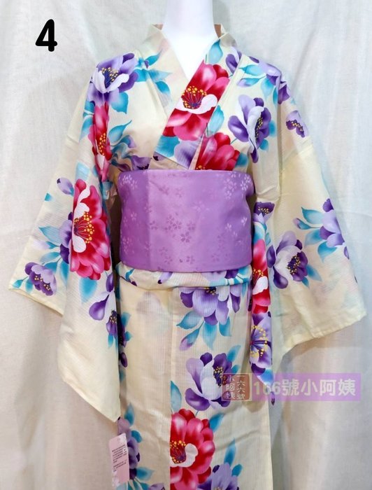 166號小阿姨】團購750元！日本傳統浴衣cos女日式和服春夏薄款印花純棉 