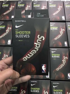 Supreme Nike NBA Shooting Sleeve NBA聯名袖套黑紅| Yahoo奇摩拍賣