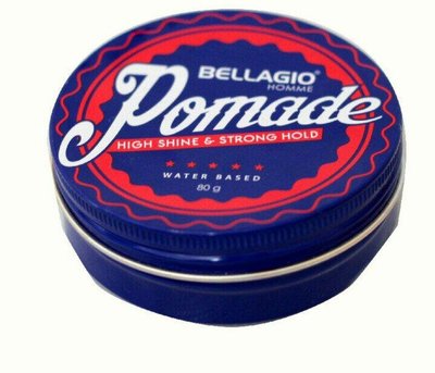 印尼 Bellagio pomade water based 髮蠟 紅色/1瓶/80g