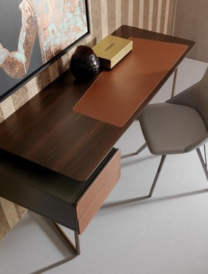 【米蘭殿堂家具】近原裝 Scriba 造型書桌 辦公桌 電腦桌 實木書桌 工作桌