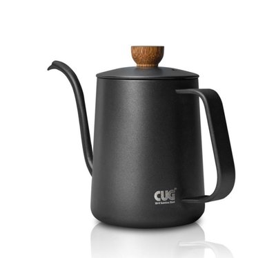 【圖騰咖啡】全新CUG天鵝壺600ml -雅黑色304不鏽鋼材質 CUG-P20406 手沖壺 細口壺 咖啡壺
