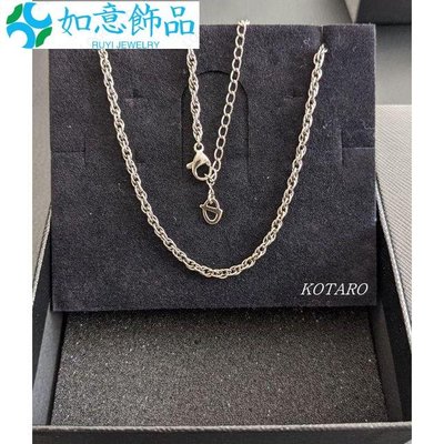 日本Phiten銀谷 Titanium Chain Necklace 純鈦項鍊W小豆405cm~如意飾品