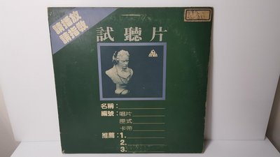 【樂購音樂館】邰肇玟~留一盞燈~製作羅大佑早期光美唱片版電台宣傳片原版二手黑膠唱片