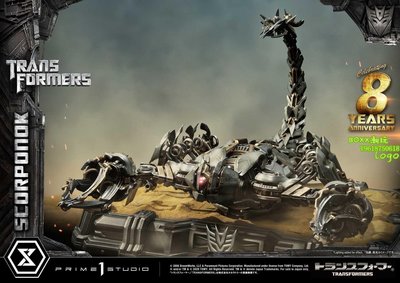 BOXX潮玩~33TOYS Prime 1 Studio MMTFM-31 變形金剛 薩克巨人 機械蝎 雕像