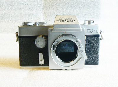 【悠悠山河】特價 美品 日本極品 全機械底片相機 Beseler TOPCON D-1 東京光學 經典銀黑機 材質用料佳