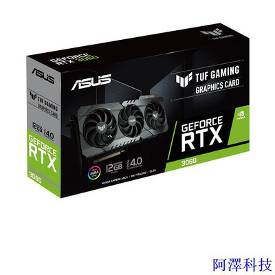 阿澤科技Vga 華碩 TUF Gaming GeForce RTX 3060 OC V2 12GB Gdr6(全新,BH 36T