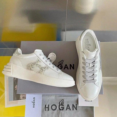 【KK精選】Hogan霍根Rebel系列2023年春夏新款霍根hogan小白鞋運動休閑鞋女增高鞋