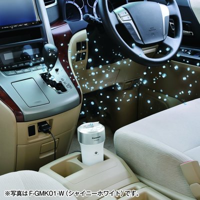 日本 Panasonic 國際牌 F-GMK01 黑色 奈米離子 空氣清淨機 除臭殺菌 車用 PM2.5 【全日空】