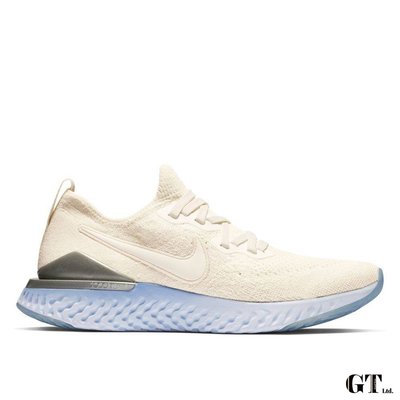 【GT】Nike W Epic React Flyknit 2 米白 女鞋 運動鞋 慢跑鞋 休閒鞋 BQ8927-100