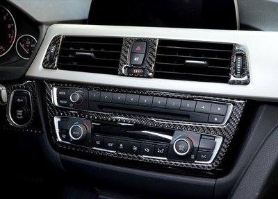 BMW F30 F31 F34 GT 碳纖 碳纖維 CD 面板 冷氣 按鍵 中控 卡夢 318 320 328 335