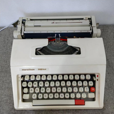 老式復古進口機械英文打字機美國馬拉松MARATHON 20027498