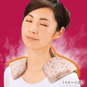 日本天然蒸氣~紅豆的神奇力量舒緩肩頸僵硬~蒸氣肩頸熱敷袋
