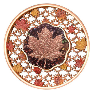 2023所羅門楓葉銀幣 紀念加拿大楓葉發行35周年 2盎司鏤