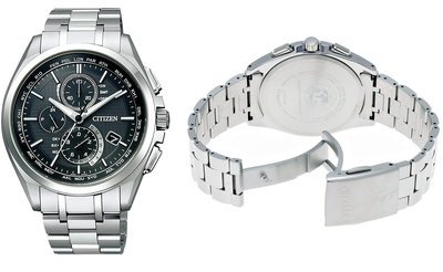 日本正版 CITIZEN 星辰 ATTESA AT8040-57E 男錶 手錶 薄型 電波錶 太陽能充電 日本代購